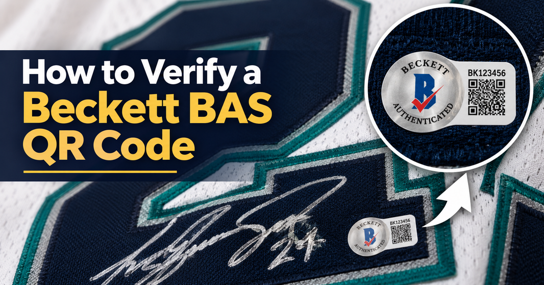 Beckett BAS QR Code Authentication: How to Verify an Autograph