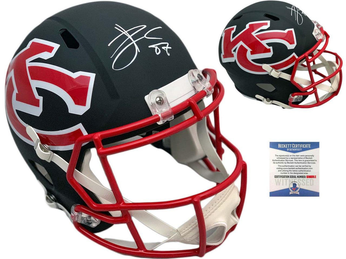Autographed sports memorabilia showing Beckett authentication and signature certification