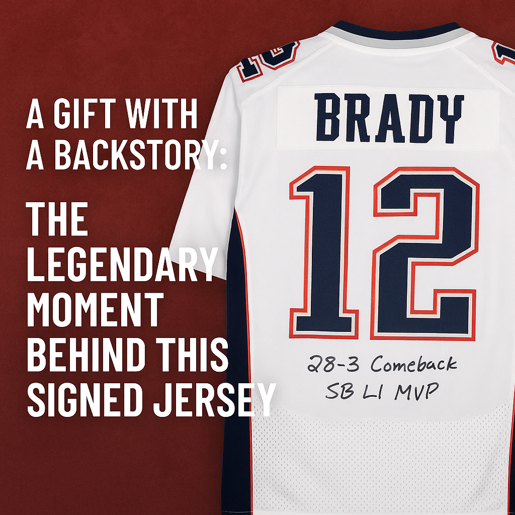 A Gift with a Backstory: The Legendary Moment Behind This Signed Jersey