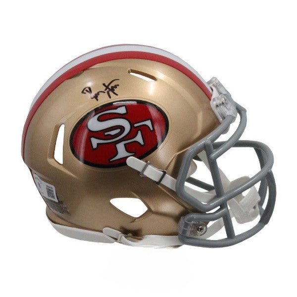 Ronnie Lott Autographed San Francisco Throwback Mini Football Helmet - BAS