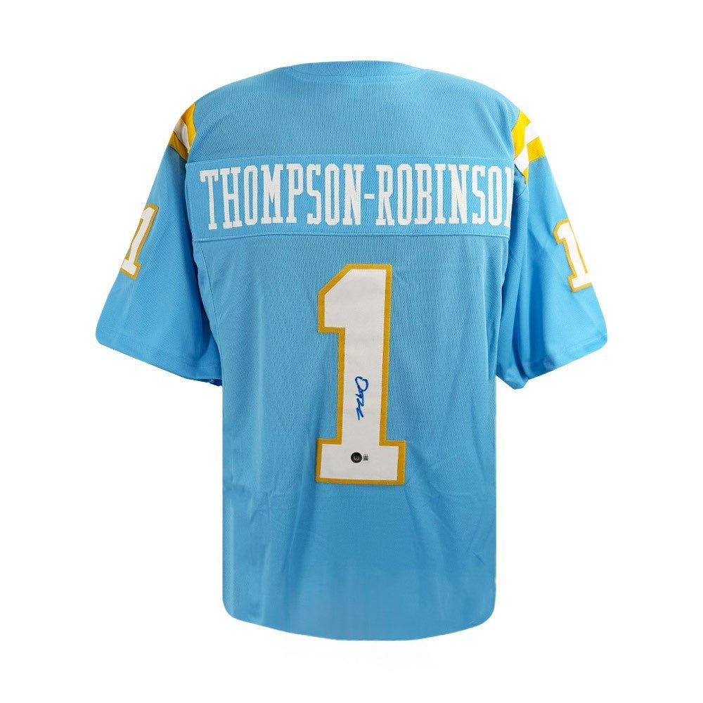 Dorian Thompson-Robinson Signed UCLA Bruins Custom Football Jersey BAS