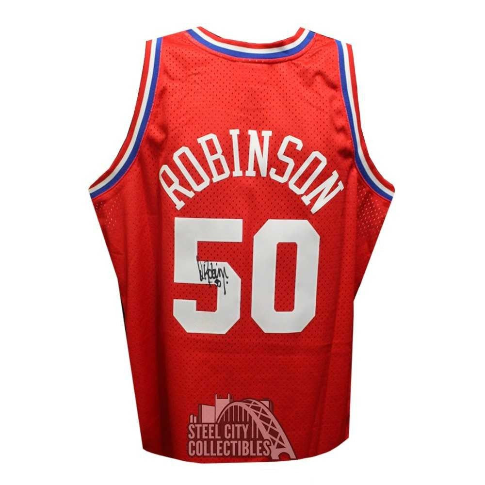 David Robinson Autographed 1991 Mitchell & Ness All Star Basketball Jersey - BAS