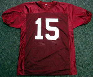 Darius Hanks Autographed Alabama Crimson Tide Red Custom Football Jersey - PSA/DNA RookieGraph Certified