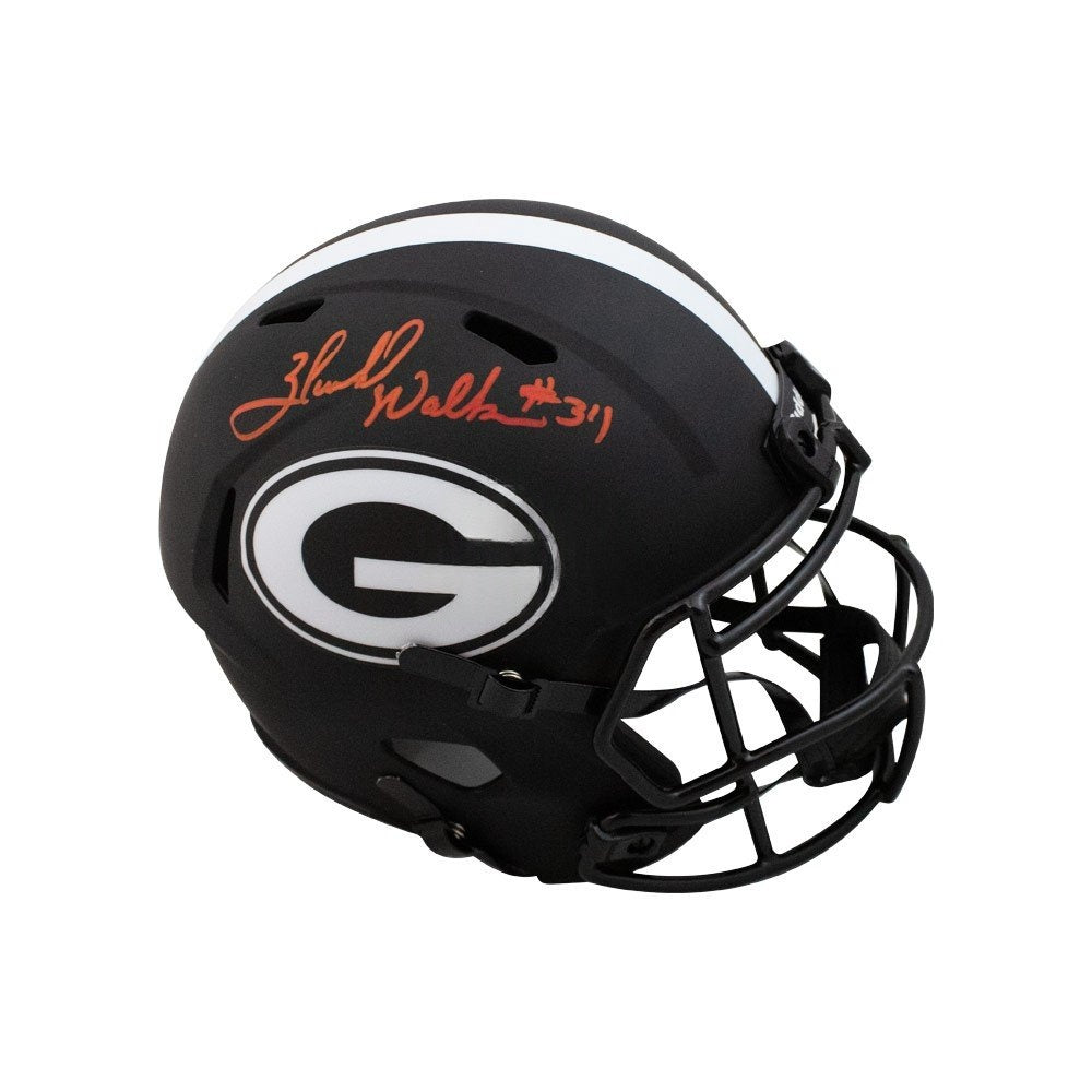 Herschel Walker Autographed Georgia Eclipse Replica Full-Size Football Helmet - BAS COA