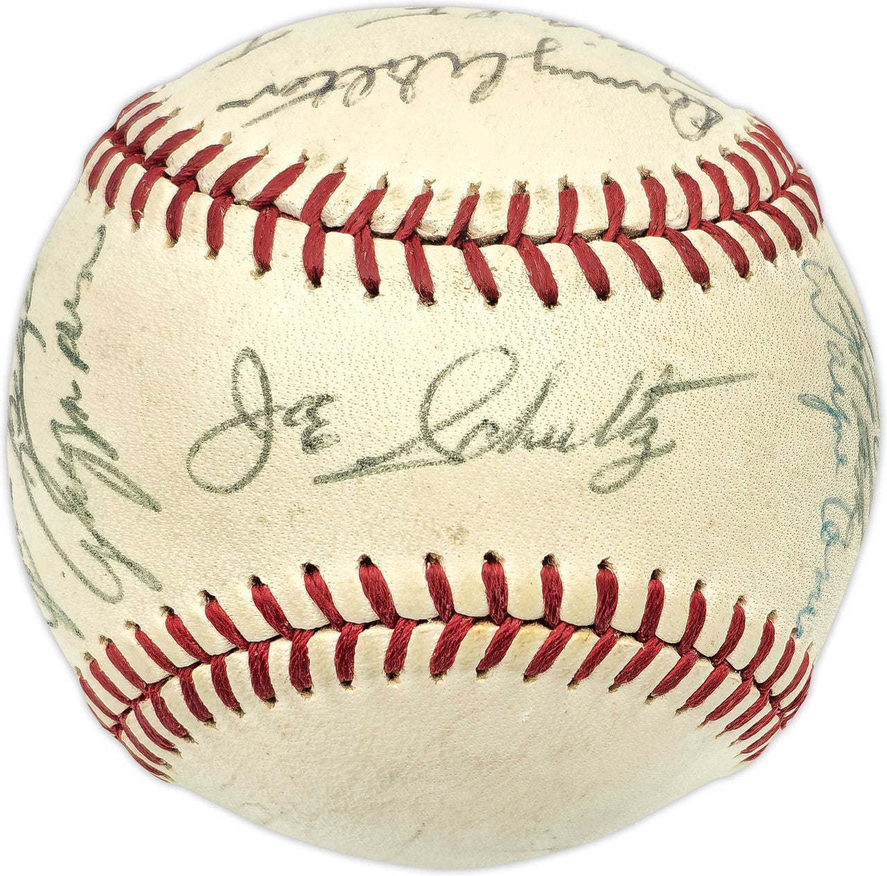 1969 Seattle Pilots Team Signed Autographed Official Cronin AL Baseball With 28 Signatures Including Miguel Fuentes Beckett BAS #AD43523