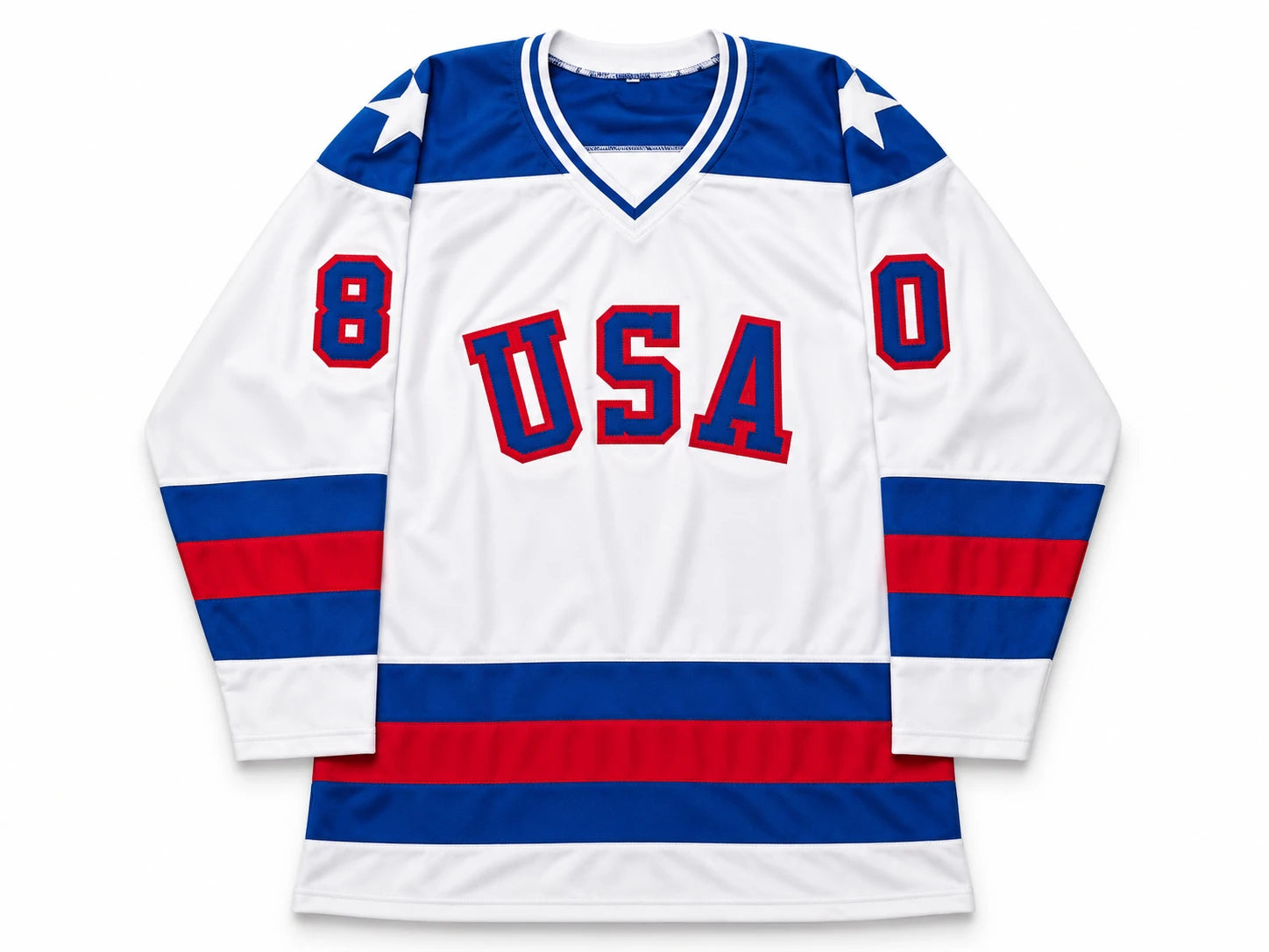 1980 Team USA Miracle on Ice Autographed White Jersey 17 Signatures Inscribed | JSA Witness