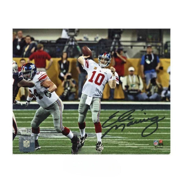 Eli Manning Autographed New York Giants 8x10 Photo - Fanatics