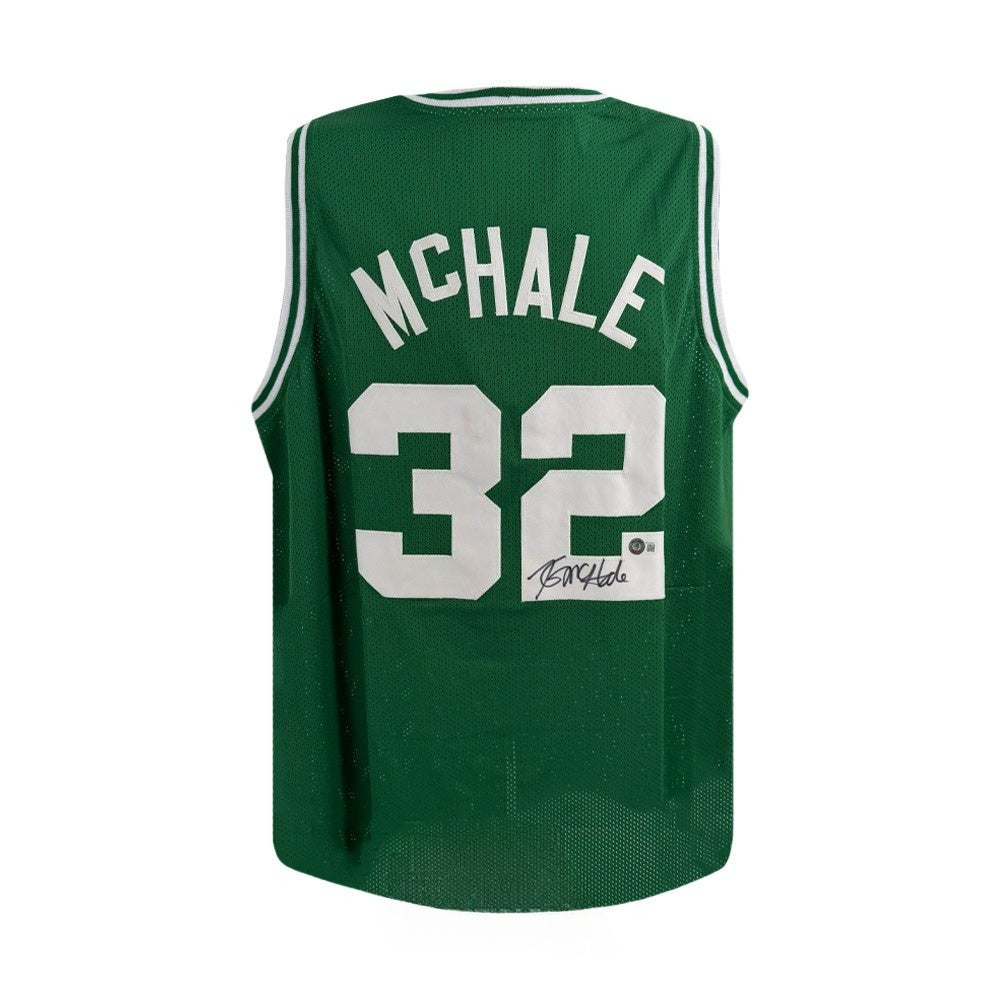 Kevin McHale Autographed Boston Celtics World Champs Custom Green Jersey - BAS