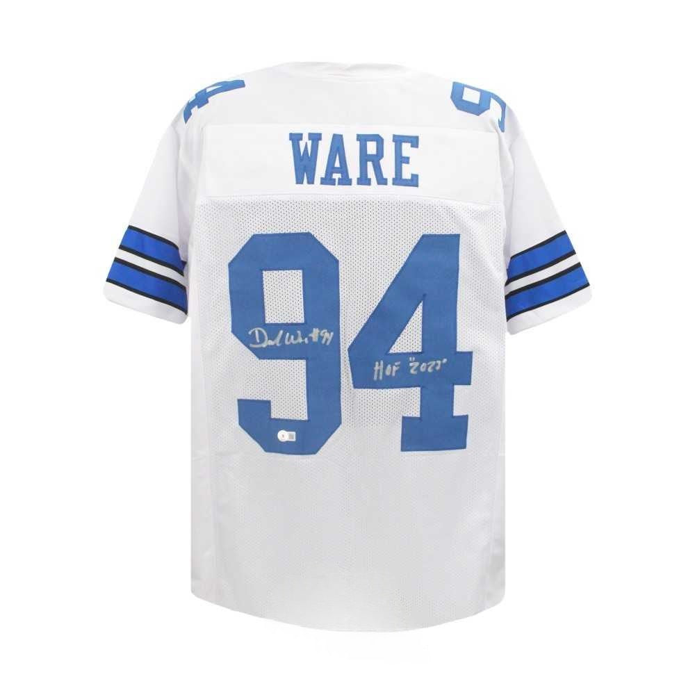 DeMarcus Ware HOF 2023 Signed Dallas Cowboys White Jersey – BAS COA