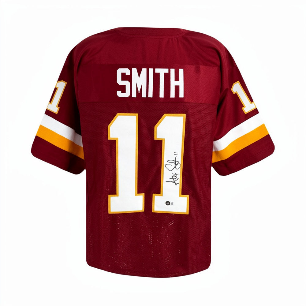 Alex Smith Autographed Washington Custom Maroon Football Jersey - BAS