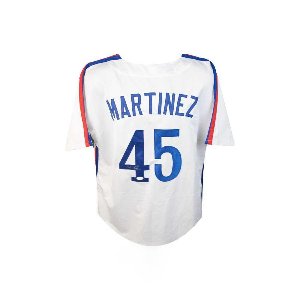 Pedro Martínez Autographed Montreal Expos Custom White Baseball Jersey – JSA COA