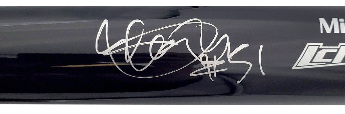 Seattle Mariners Ichiro Suzuki Autographed Black Mizuno Game Model Bat "#51" Inscribed - Official Ichiro Hologram & COA