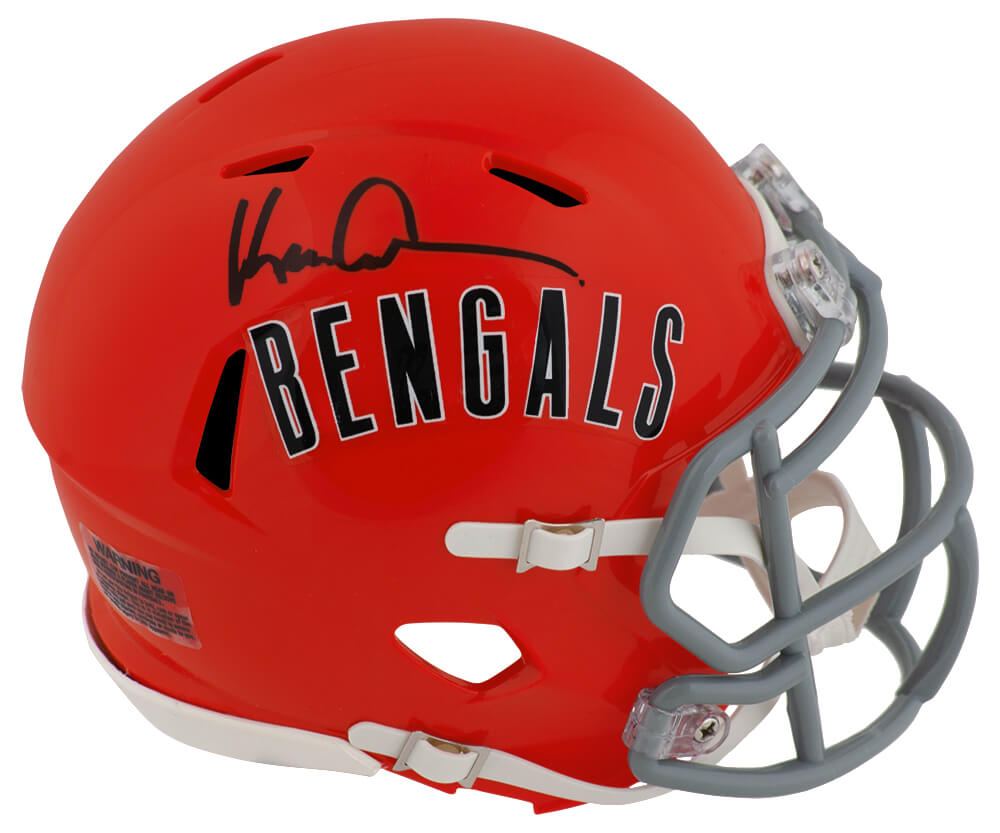 Ken Anderson Signed Cincinnati Bengals Throwback Riddell Speed Mini Helmet Schwartz Authenticated