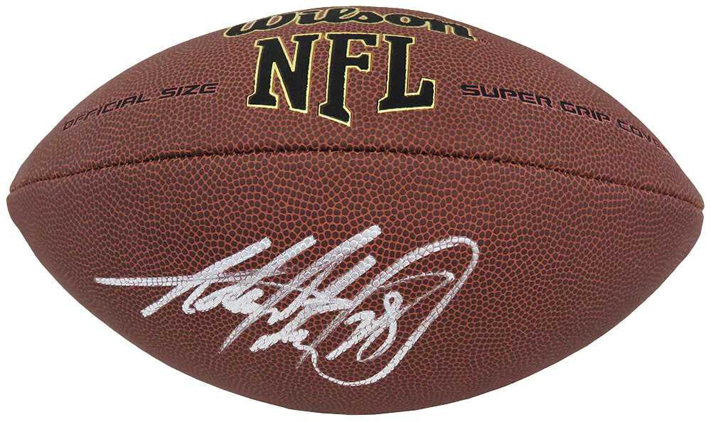 Adrian Peterson Signed Wilson Super Grip Full Size NFL Football - Schwartz Authenticated