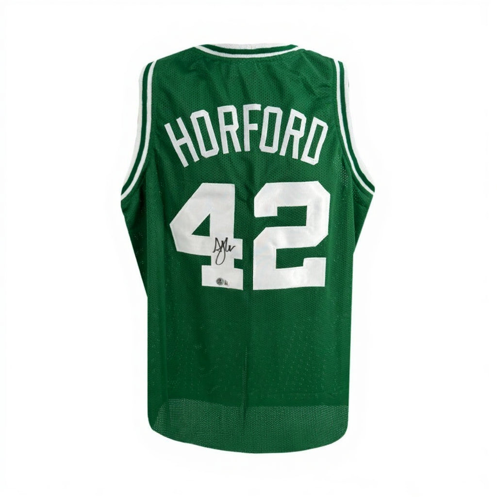 Al Horford Autographed Boston Celtics Green Jersey – Beckett BAS Witness