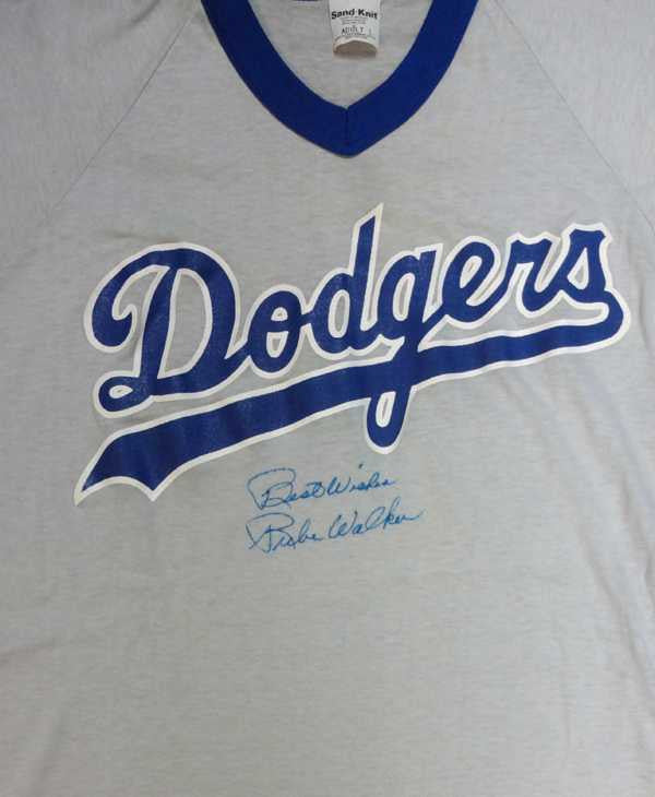 Al Rube Walker Autographed Dodgers Jersey "Best Wishes" PSA/DNA #X04119