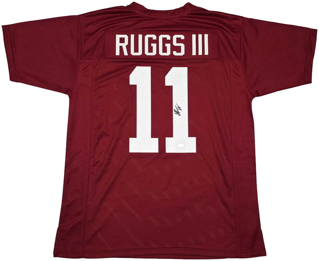Alabama Crimson Tide Henry Ruggs III Autographed Maroon Jersey Beckett BAS