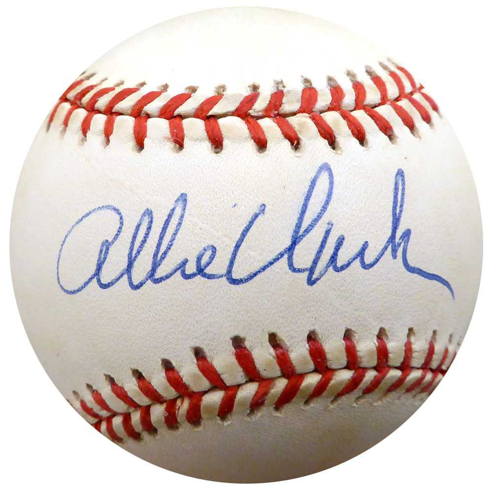 Allie Clark Autographed Official AL Baseball New York Yankees Beckett BAS #F26428