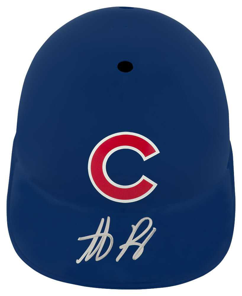 Anthony Rizzo Signed Chicago Cubs Souvenir Replica Batting Helmet - Schwartz Authenticated