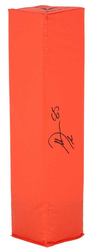 Antonio Gates Signed BSN Orange Football Endzone Pylon - Schwartz Authenticated