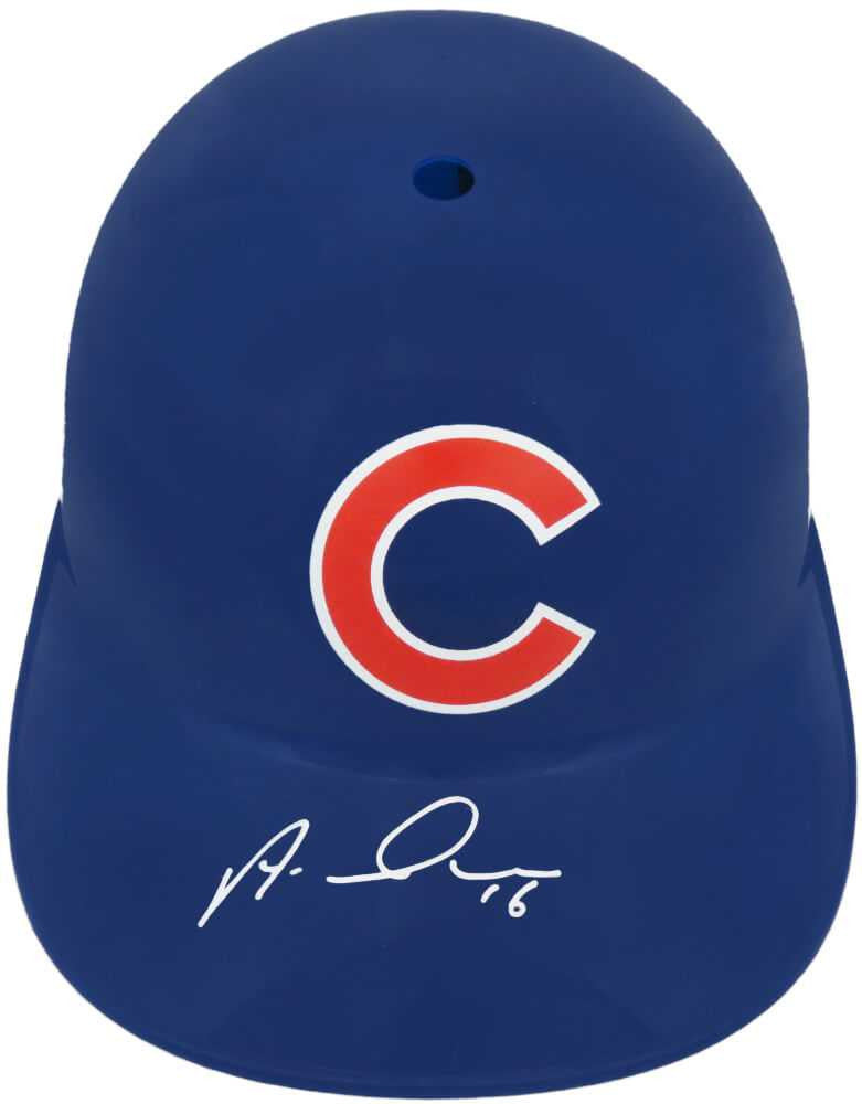 Aramis Ramirez Signed Chicago Cubs Replica Souvenir Batting Helmet - Schwartz Authenticated