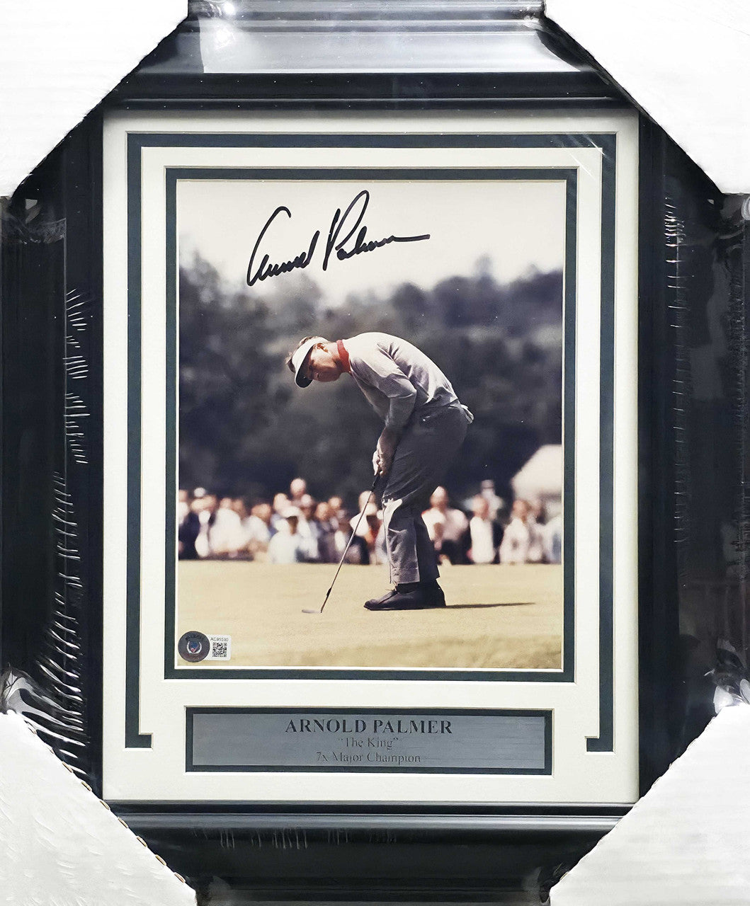 Arnold Palmer Autographed Framed 8x10 Photo Beckett BAS #AC95530