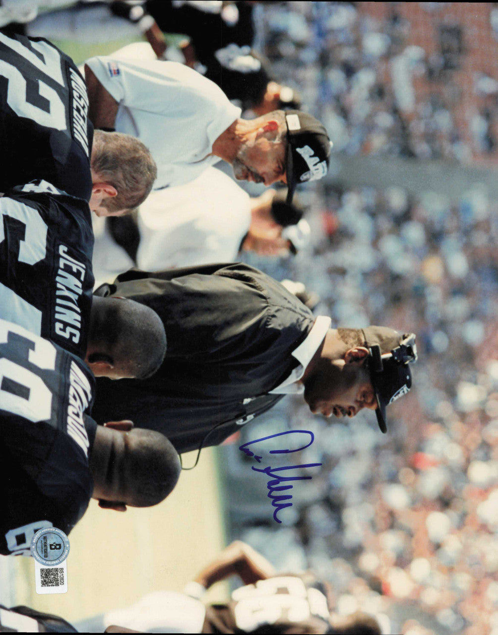 Art Shell Autographed 8x10 Photo Oakland Raiders Beckett BAS