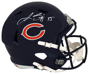 Lance Briggs Signed Chicago Bears Riddell Full Size Speed Replica Helmet - (In White)