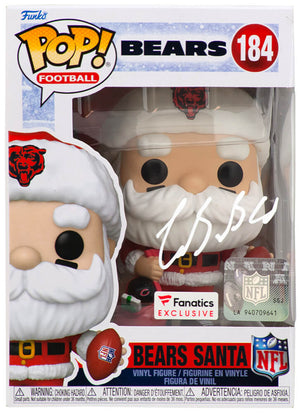 Luther Burden III Signed Chicago Bears SANTA Funko Pop Doll #184