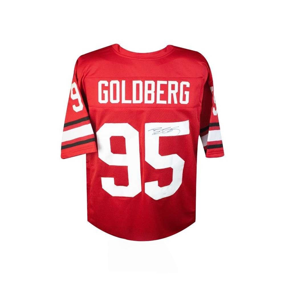 Bill Goldberg Autographed Georgia Bulldogs Red Custom Football Jersey – JSA COA
