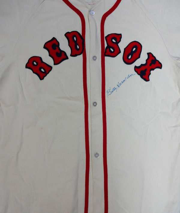 Billy Herman Autographed Boston Red Sox Jersey PSA/DNA #V11073