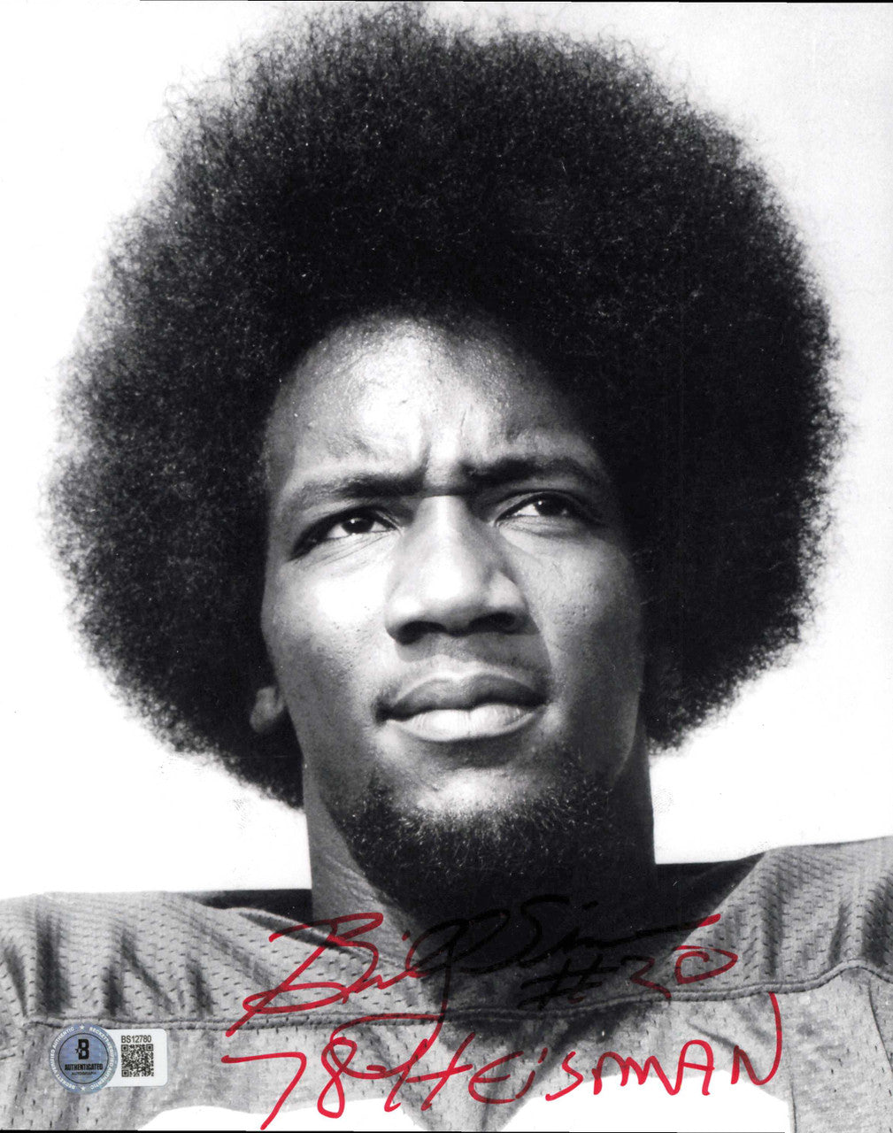 Billy Sims Autographed 8x10 Photo Oklahoma Sooners "78 Heisman" Beckett BAS QR #BS12780