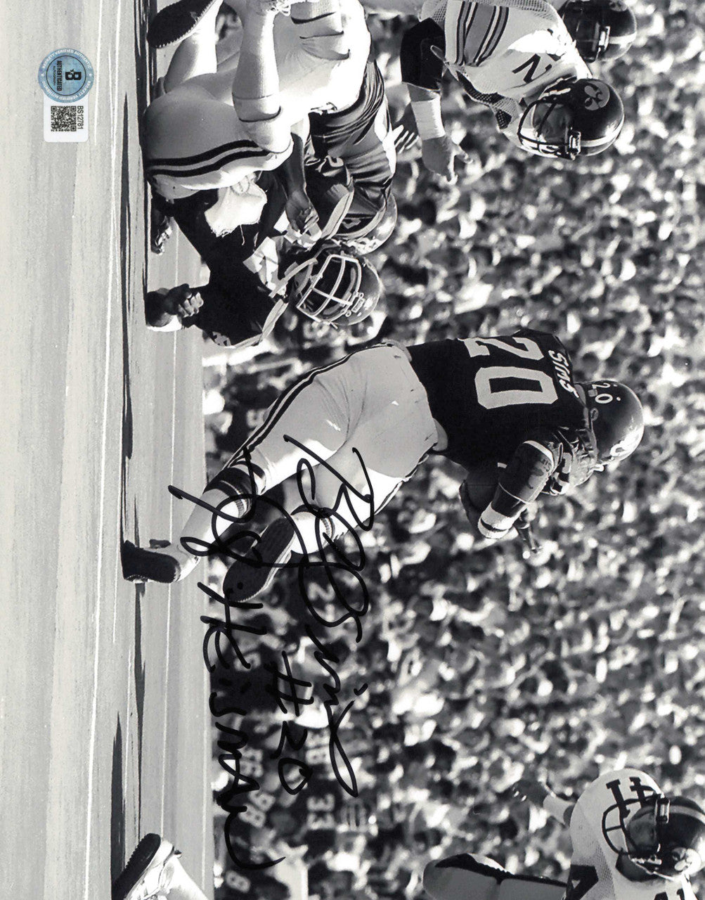 Billy Sims Autographed 8x10 Photo Oklahoma Sooners "78 Heisman" Beckett BAS QR #BS12781