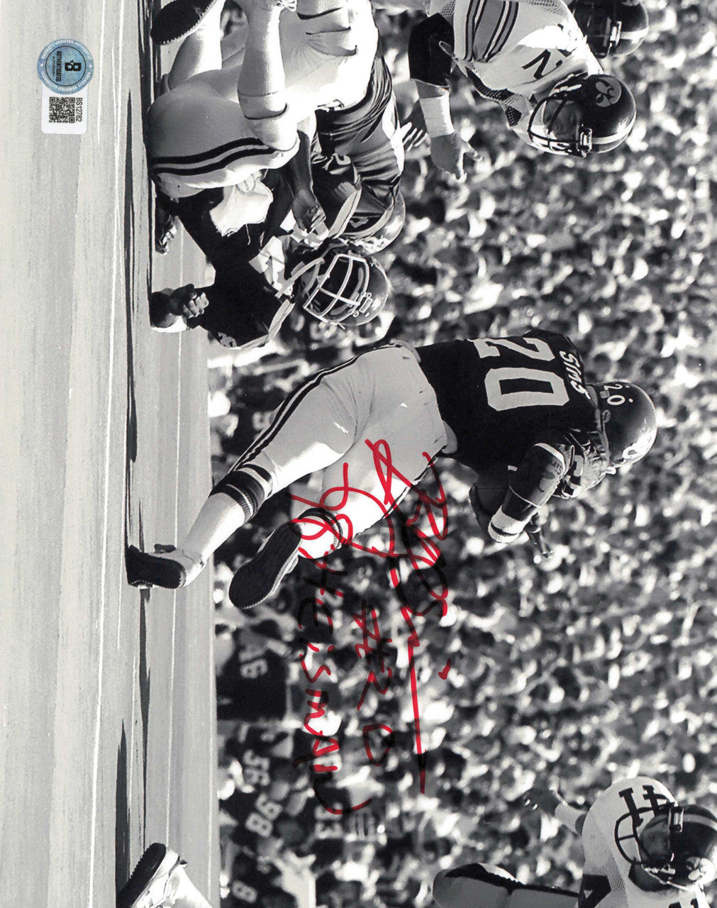 Billy Sims Autographed 8x10 Photo Oklahoma Sooners "78 Heisman" Beckett BAS QR #BS12782