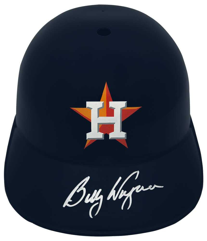 Billy Wagner Signed Houston Astros Replica Souvenir Batting Helmet - Schwartz Authenticated