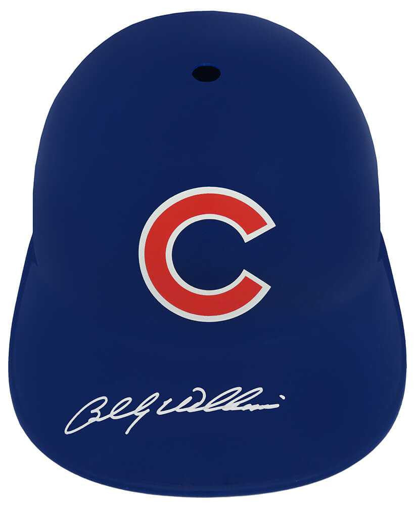 Billy Williams Signed Cubs Replica Batting Helmet - Schwartz Authenticated
