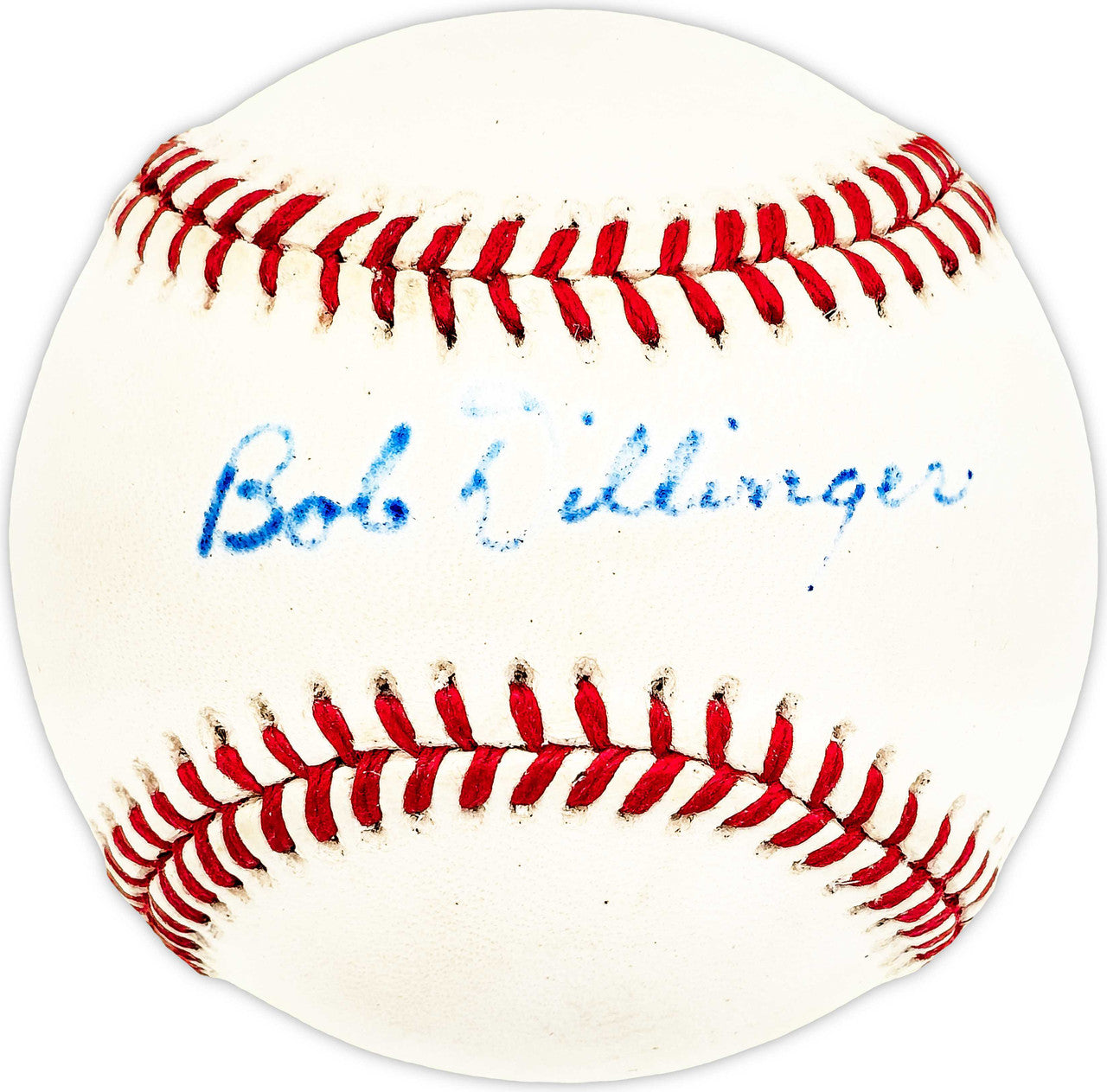 Bob Dillinger Autographed Official NL Baseball St. Louis Browns SKU #226008
