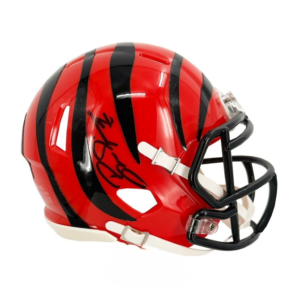 Boomer Esiason Signed Cincinnati Bengals Speed Mini Helmet - BAS