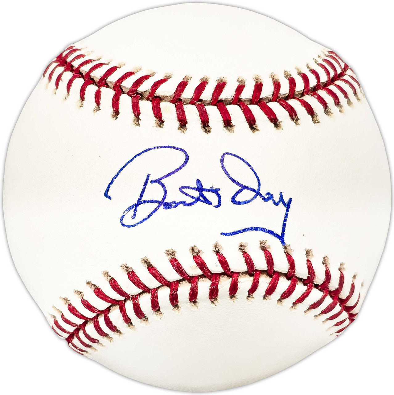 Boots Day Autographed Official MLB Baseball Montreal Expos Beckett BAS QR #BL93569