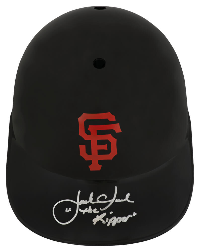 Jack Clark Signed San Francisco Giants Souvenir Replica Batting Helmet w/Ripper