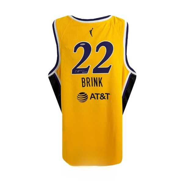 Cameron Brink Autographed Los Angeles Sparks Nike Gold Rebel Edition Basketball Jersey – Upper Deck Authenticated (UDA)
