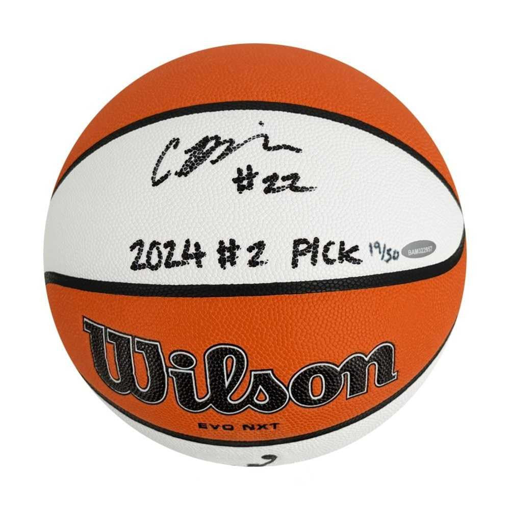 Cameron Brink Autographed Wilson WNBA Official Game Basketball – 2024 #2 Pick – Limited Edition /50 – Upper Deck Authenticated (UDA)