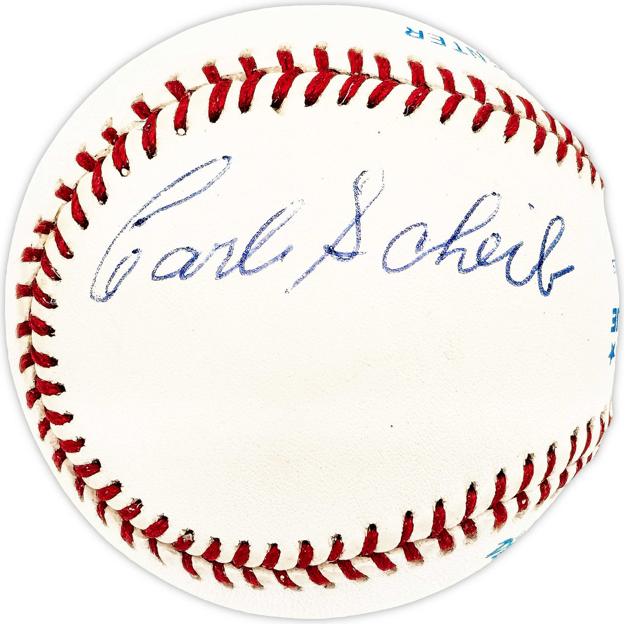 Carl Scheib Autographed Official AL Baseball Cardinals, Phil. A's SKU #225908
