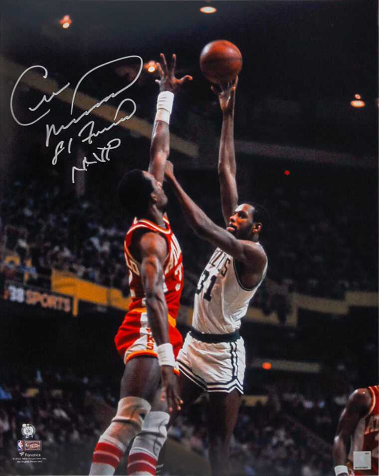 Cedric Maxwell Signed Boston Celtics Action 16x20 Photo w/81 Finals MVP - Schwartz Authentic