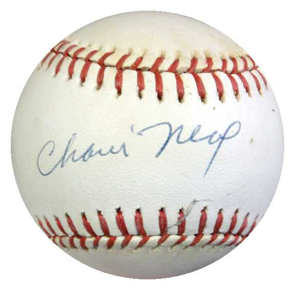 Charlie Neal Autographed NL Baseball Brooklyn Dodgers PSA/DNA #AA38689