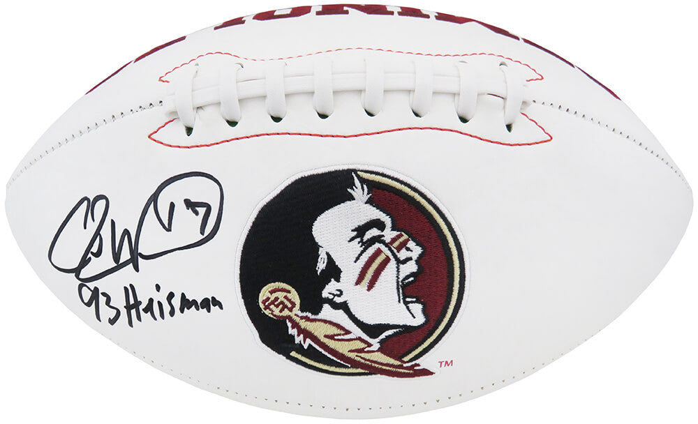Charlie Ward Signed Florida State Football “93 Heisman” – Schwartz COA