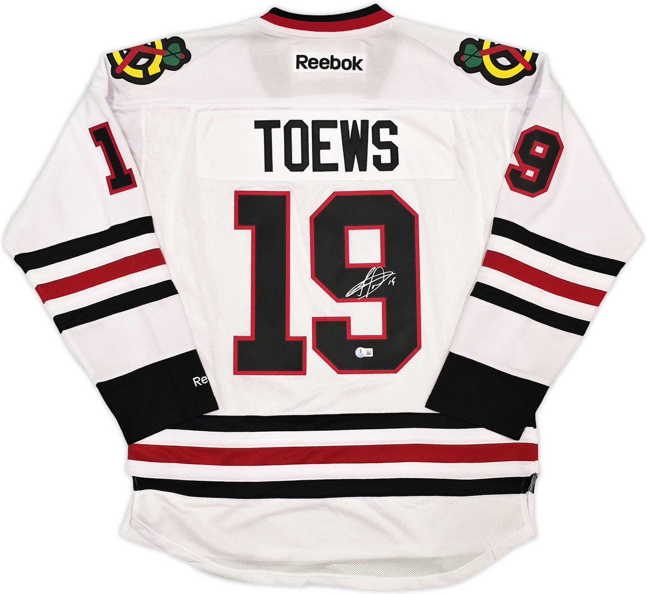 Jonathan Toews Signed Chicago Blackhawks Jersey - Beckett Authentication Services