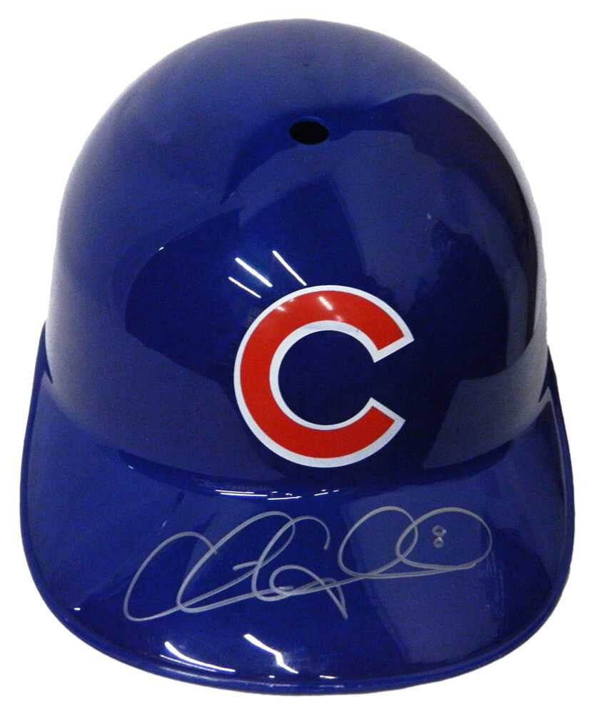 Chris Coghlan Signed Chicago Cubs Replica Batting Helmet - Schwartz Authenticated