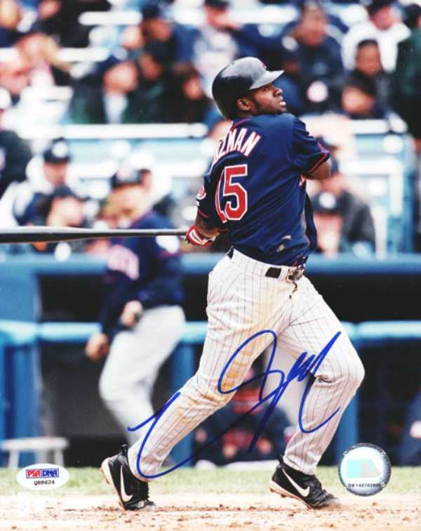 Christian Guzman Autographed 8x10 Photo Minnesota Twins PSA/DNA #Q88624