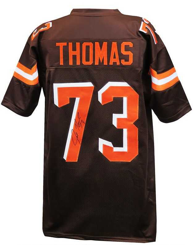 Joe Thomas Signed Browns Brown Jersey – Schwartz COA